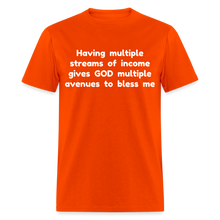 Load image into Gallery viewer, Multiple Streams of Blessings - Men's - orange