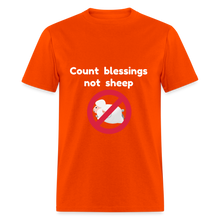 Load image into Gallery viewer, Count Blessings - Men's - orange