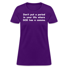 Load image into Gallery viewer, God's Plan - Women's - purple