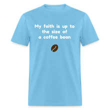 Load image into Gallery viewer, Coffee Bean Faith - Men's - aquatic blue
