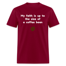 Load image into Gallery viewer, Coffee Bean Faith - Men's - burgundy