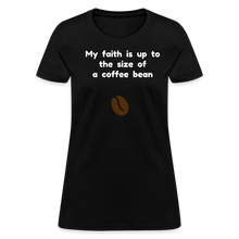 Load image into Gallery viewer, Coffee Bean Faith - Women's - black