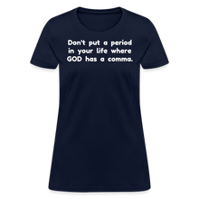 Load image into Gallery viewer, God's Plan - Women's - navy