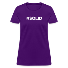 Load image into Gallery viewer, Hashtag SOLID - Women's - purple