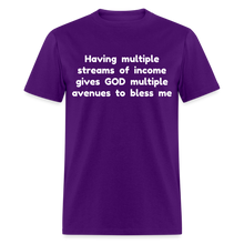 Load image into Gallery viewer, Multiple Streams of Blessings - Men's - purple