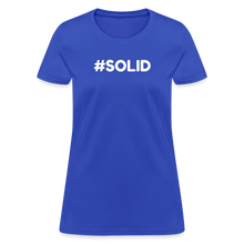 Load image into Gallery viewer, Hashtag SOLID - Women's - royal blue