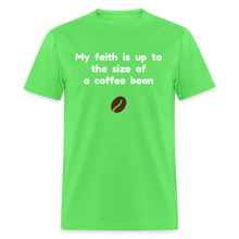 Load image into Gallery viewer, Coffee Bean Faith - Men's - kiwi