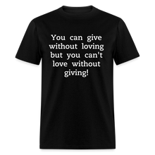 Load image into Gallery viewer, Love to Give - Men's - black