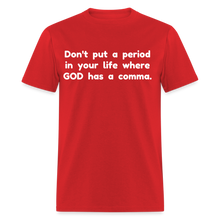 Load image into Gallery viewer, God's Plan - Men's - red