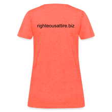 Load image into Gallery viewer, Righteous Attire - Women's - heather coral