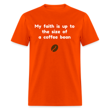Load image into Gallery viewer, Coffee Bean Faith - Men's - orange
