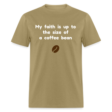Load image into Gallery viewer, Coffee Bean Faith - Men's - khaki