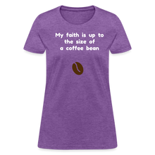 Load image into Gallery viewer, Coffee Bean Faith - Women's - purple heather