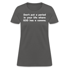 Load image into Gallery viewer, God&#39;s Plan - Women&#39;s - charcoal
