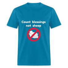Load image into Gallery viewer, Count Blessings - Men&#39;s - turquoise
