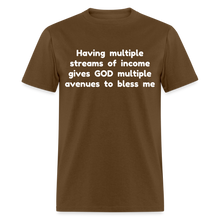 Load image into Gallery viewer, Multiple Streams of Blessings - Men&#39;s - brown
