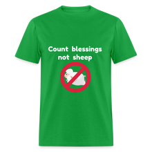 Load image into Gallery viewer, Count Blessings - Men&#39;s - bright green
