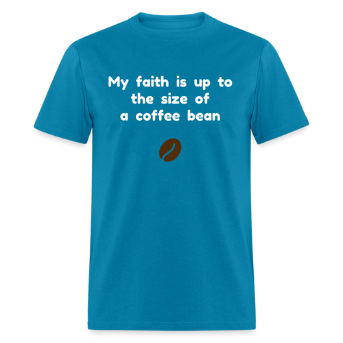 Coffee Bean Faith - Men's - turquoise