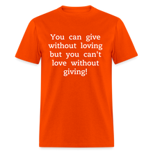 Load image into Gallery viewer, Love to Give - Men&#39;s - orange
