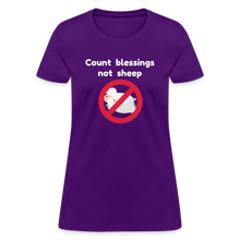 Load image into Gallery viewer, Count Blessings - Women&#39;s - purple

