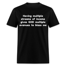 Load image into Gallery viewer, Multiple Streams of Blessings - Men&#39;s - black
