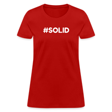 Load image into Gallery viewer, Hashtag SOLID - Women&#39;s - red
