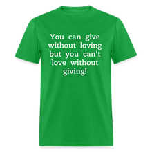 Load image into Gallery viewer, Love to Give - Men&#39;s - bright green
