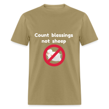 Load image into Gallery viewer, Count Blessings - Men&#39;s - khaki

