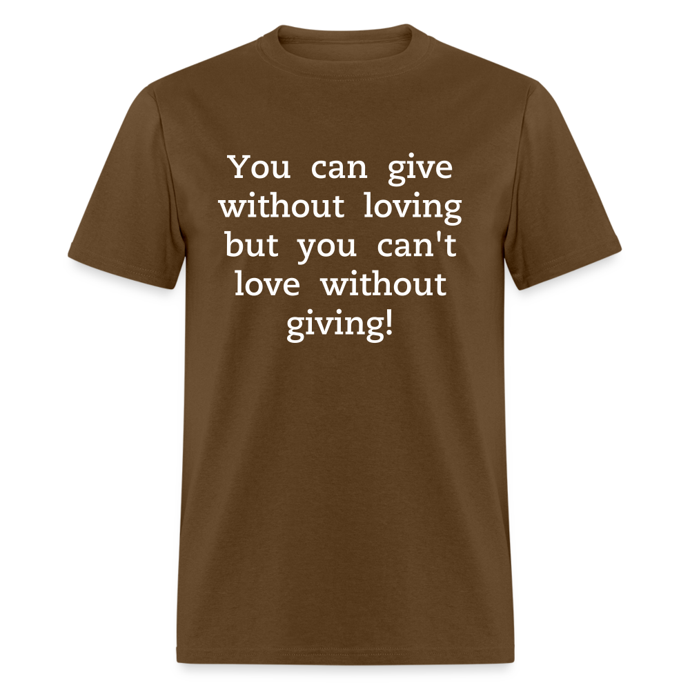 Love to Give - Men's - brown