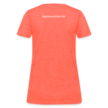 Load image into Gallery viewer, God&#39;s Plan - Women&#39;s - heather coral
